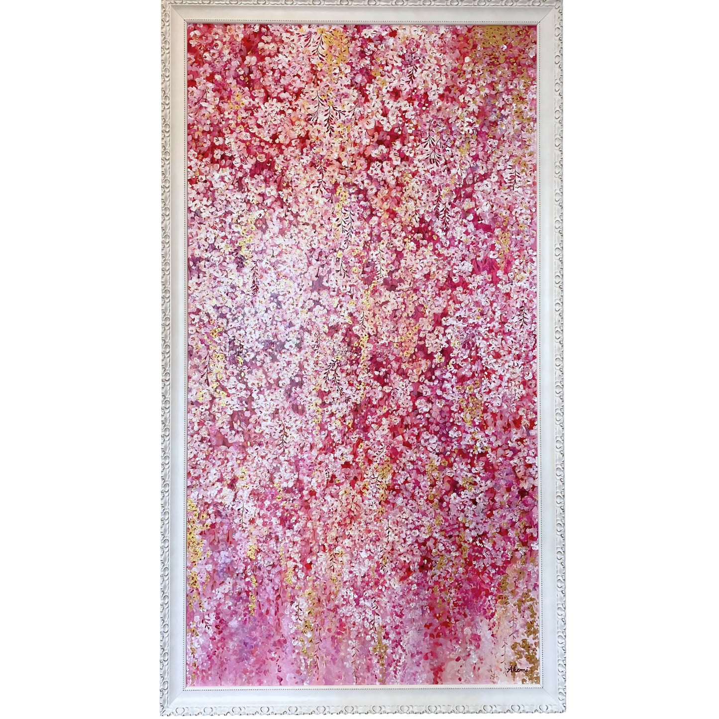 【SOLD 委託作品】Pink&Gold Trip