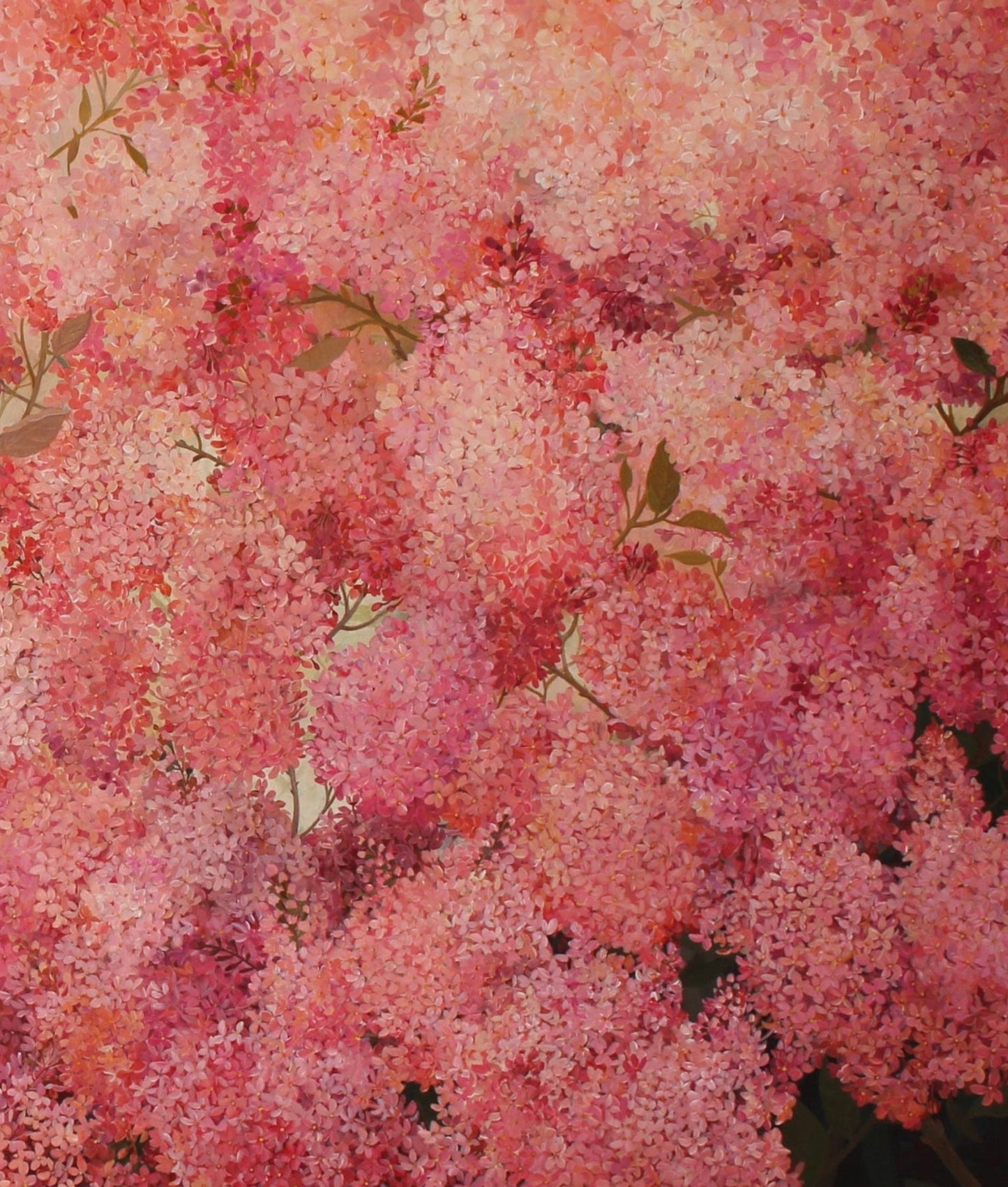 【SOLD 委託作品】Full Bloom Lilacs 