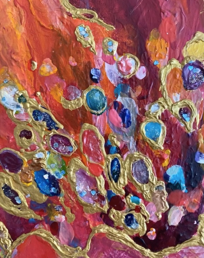 【SOLD 委託作品】Peony Jewels